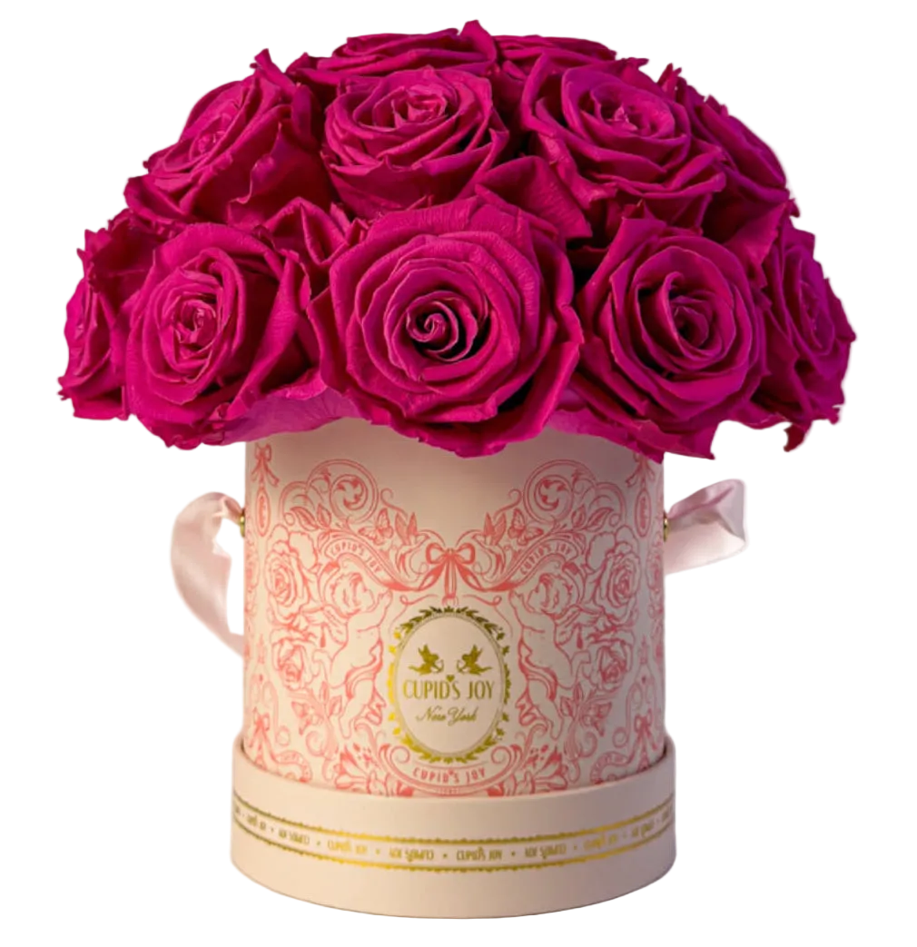 Cupid Rose Box | Dome — Medium
