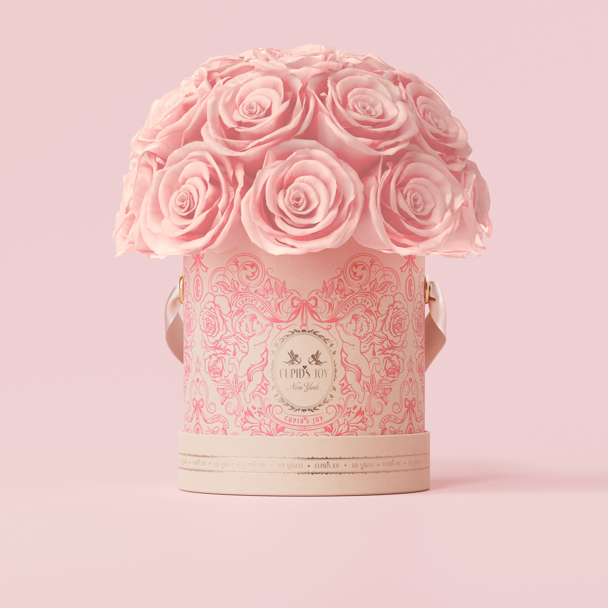 Cupid Rose Box | Dome — Medium
