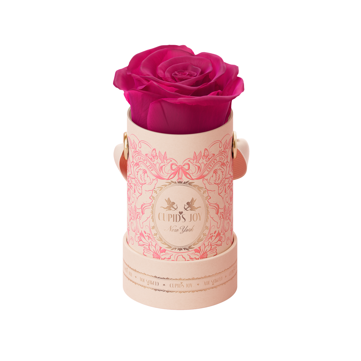 Cupid Rose Box | Single Rose | Forever Preserved Rose Gift Box