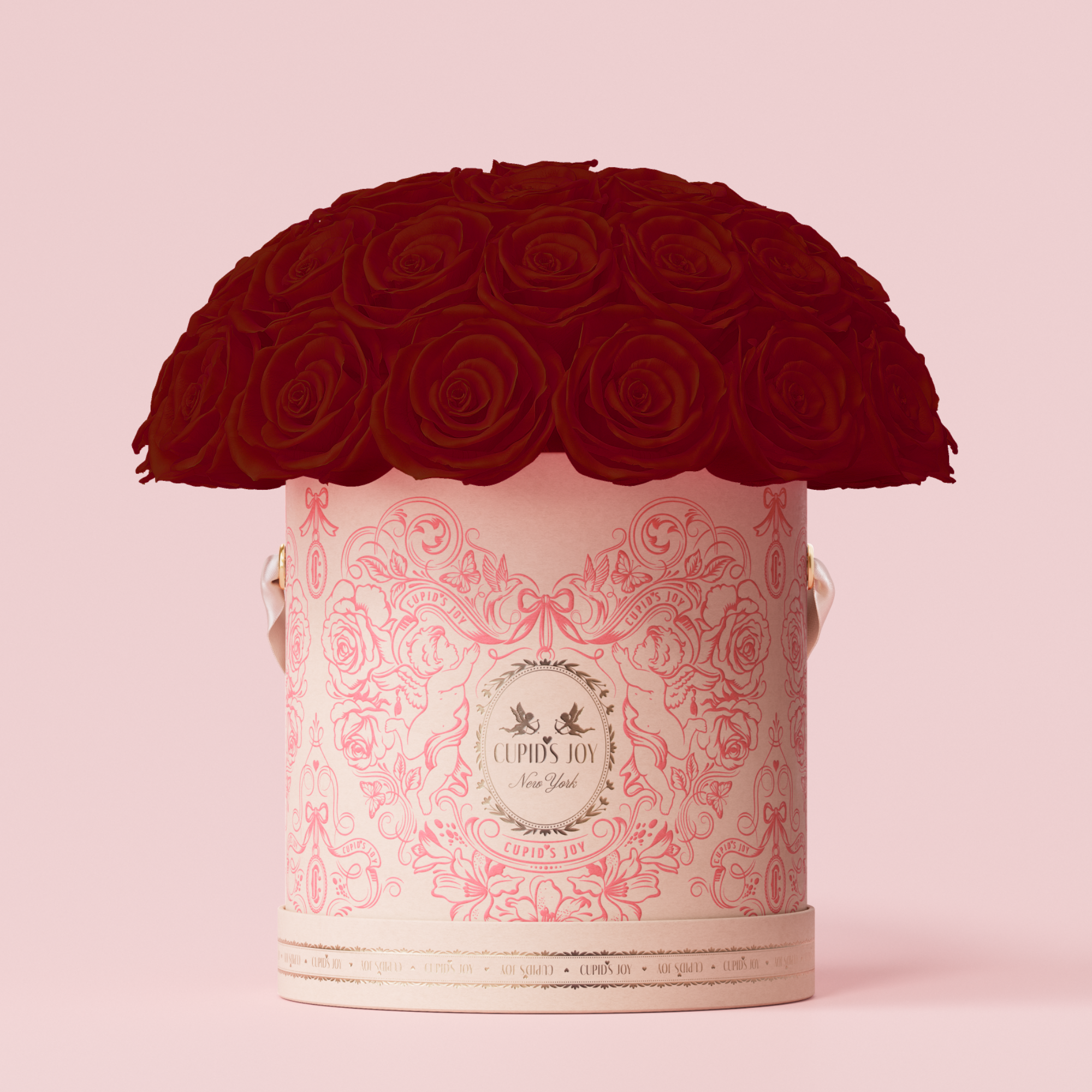 Cupid Rose Box | Dome — Large