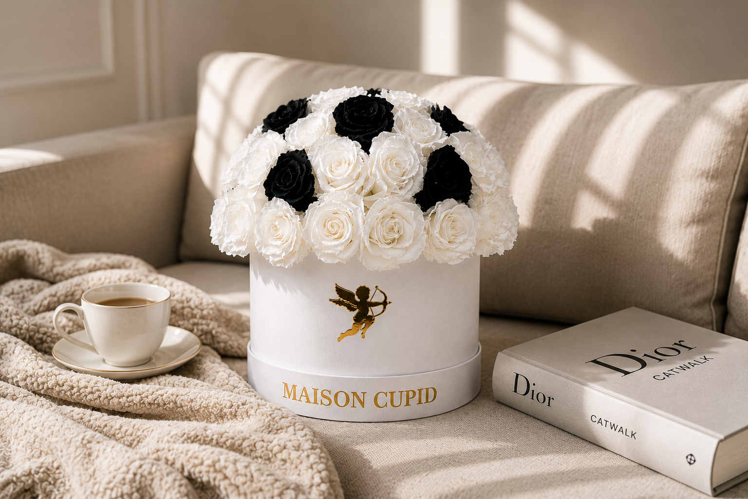Soccer Ball - Preserved Rose Box