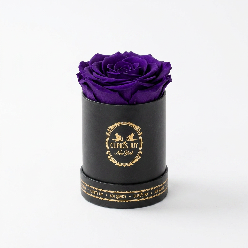 Single Eternal Rose Classic | Black Box