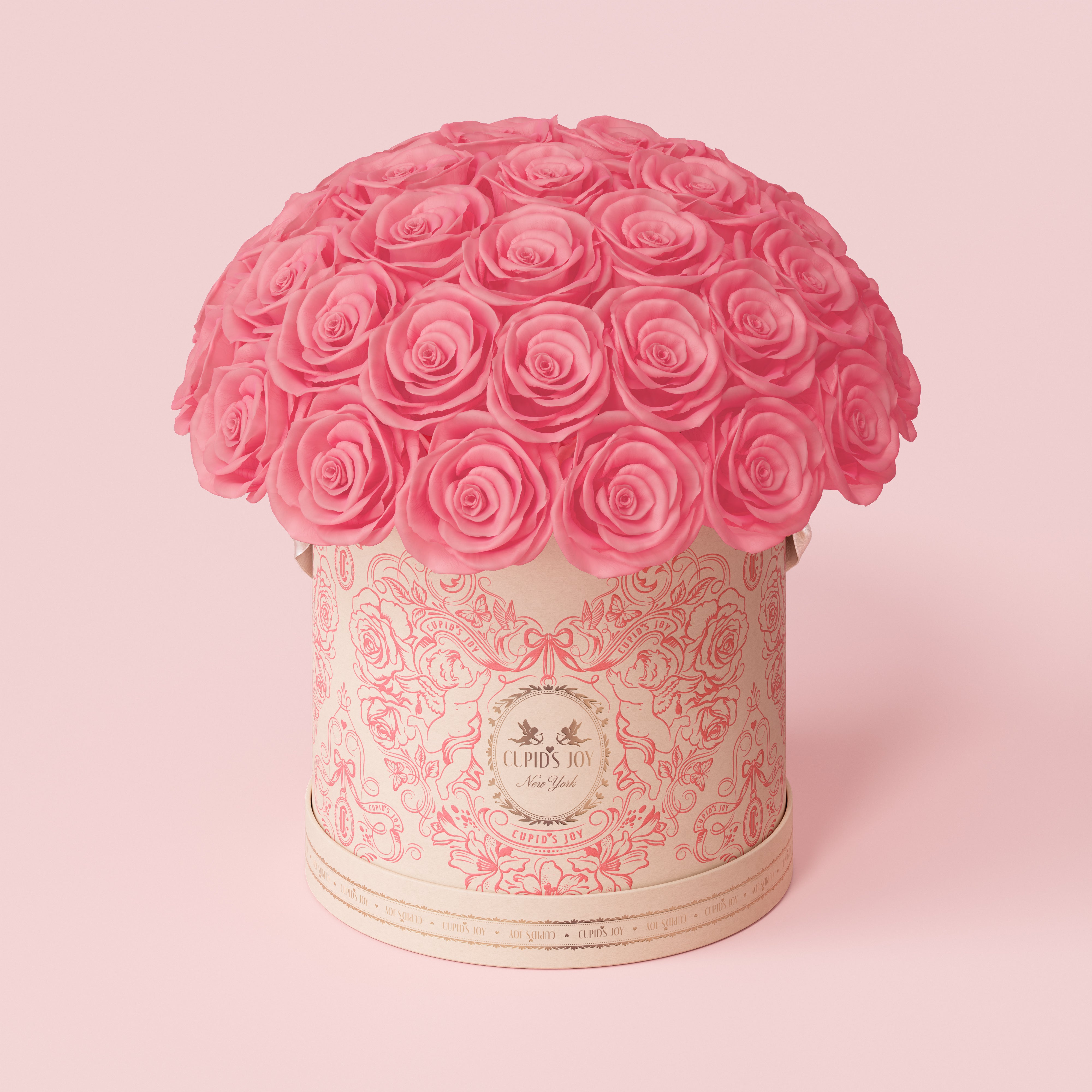 Cupid Rose Box | Dome — Large
