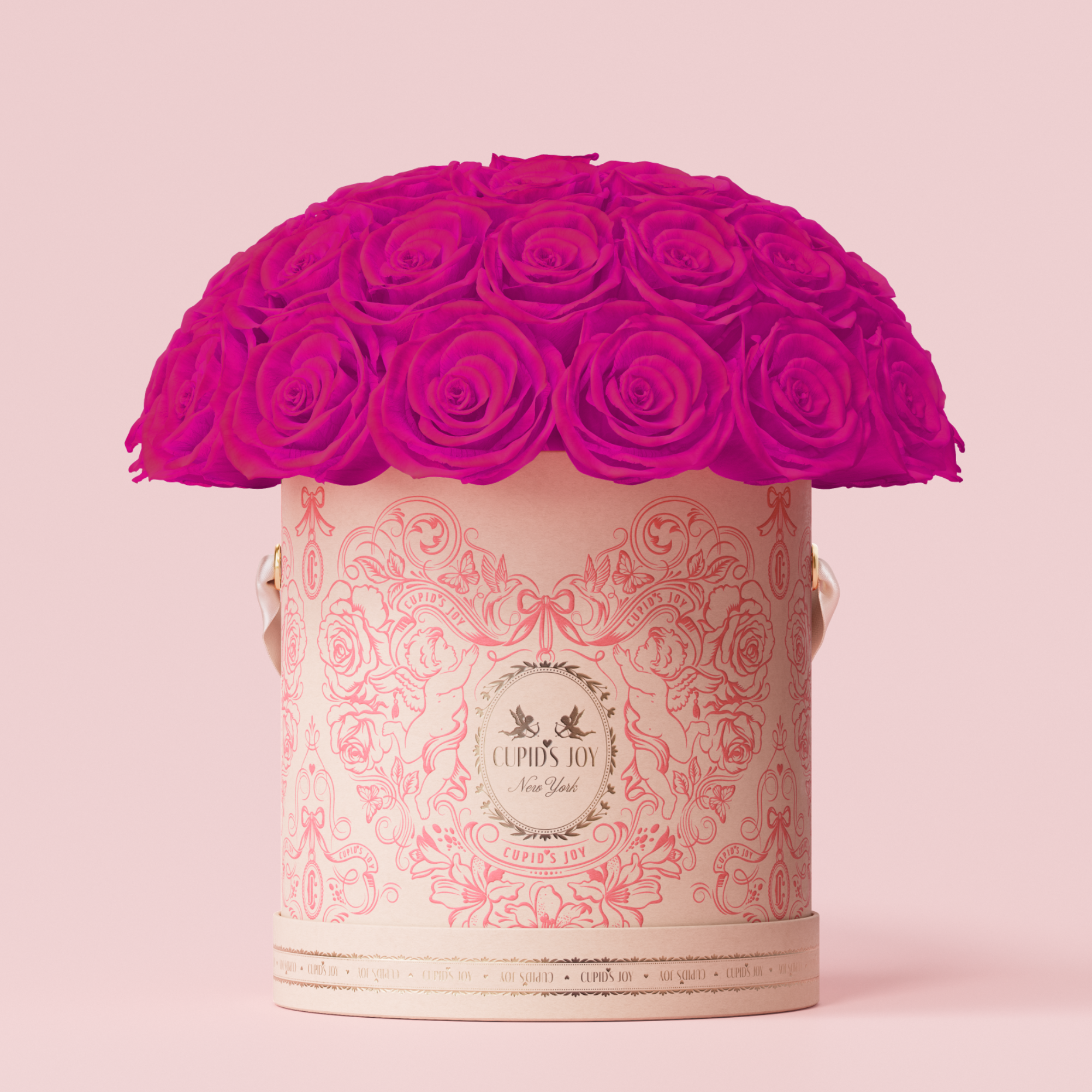 Cupid Rose Box | Dome — Large