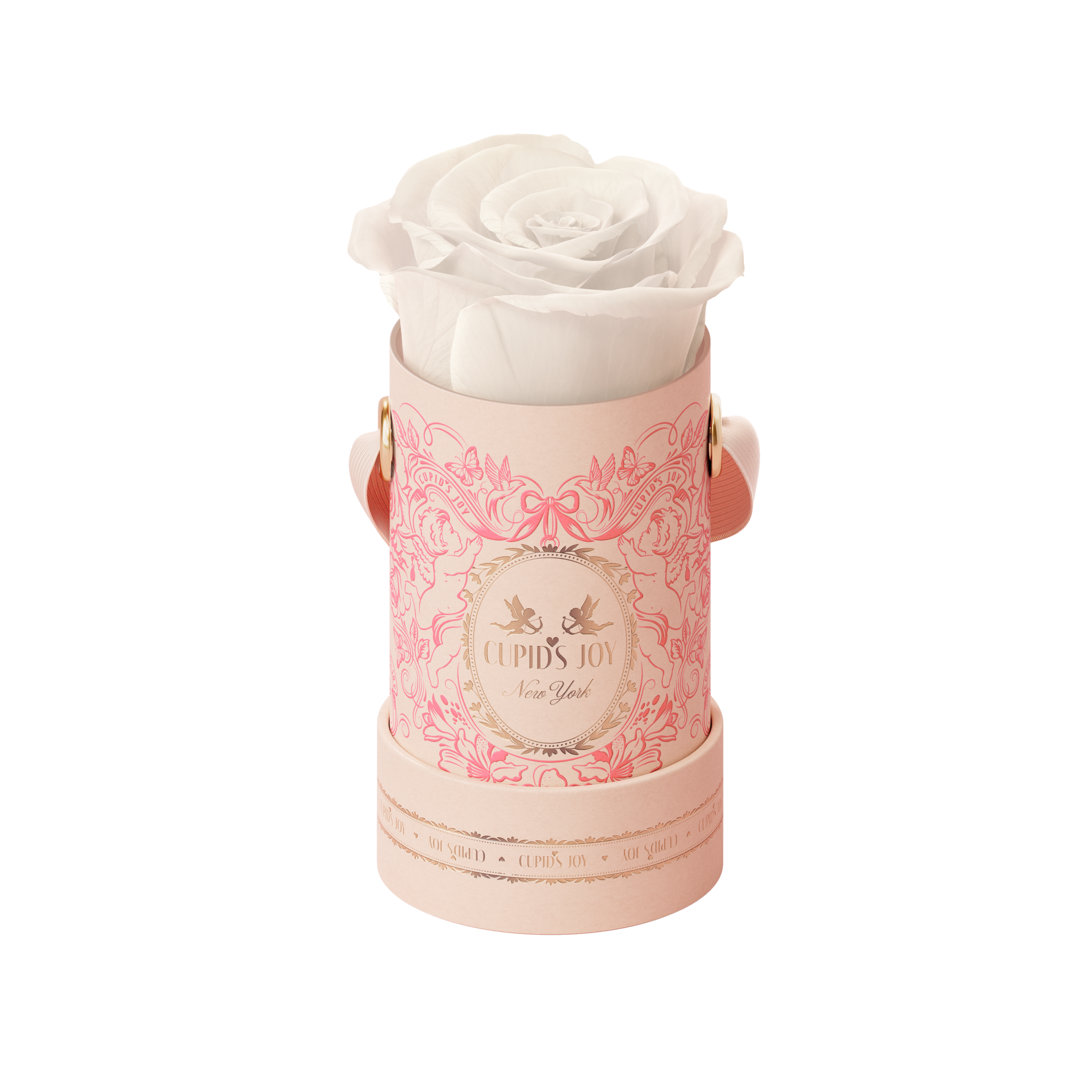 Cupid Rose Box| Single Rose | Forever Rose Single Preserved Rose